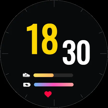 Vital Edge Premium WatchFace screenshot 24