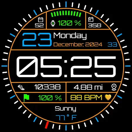 Classic Digital Watch Iris528 screenshot 15