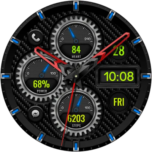 Hybrid DORSUG Watch face screenshot 23