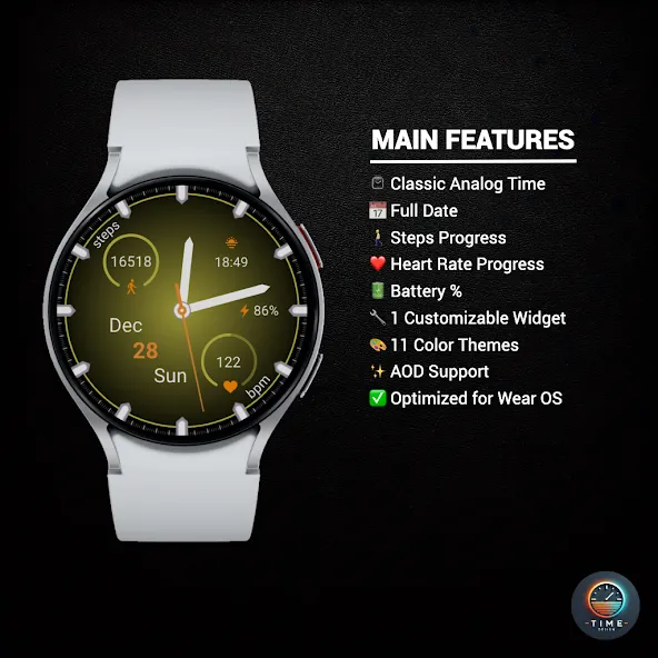 Elemental Clock Watch Face screenshot 2