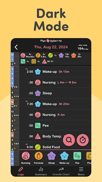 PiyoLog: Newborn Baby Tracker screenshot 7