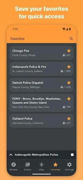 Scanner Radio - Police Scanner screenshot 6