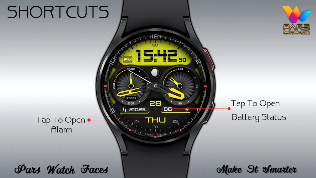 Colorful Hybrid Watch Face screenshot 6