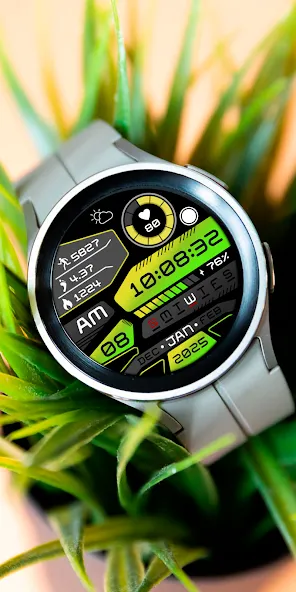 Digital Quantum HUD Watch Face screenshot 5