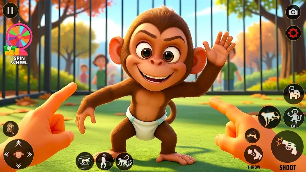 I Am Prankster Monkey Zoo screenshot 14