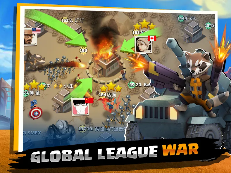 Zombies Clash: Superheroes War screenshot 10