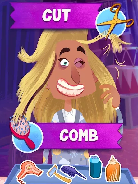 Hair Salon: Family Portrait screenshot 2