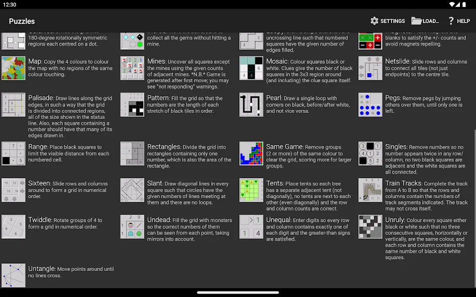 Simon Tatham's Puzzles screenshot 24