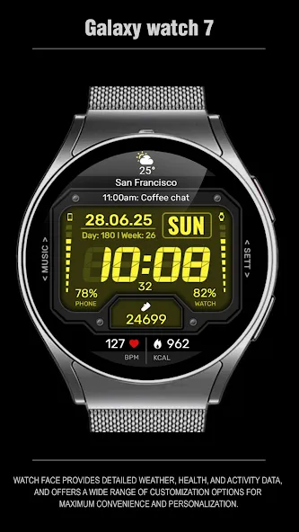 WFP 151 Old school watch face screenshot 7