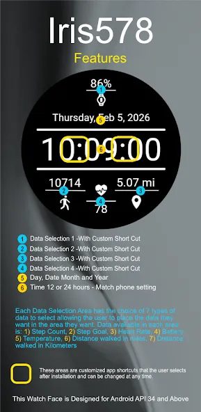 Iris578 Multi-Function Watch screenshot 6