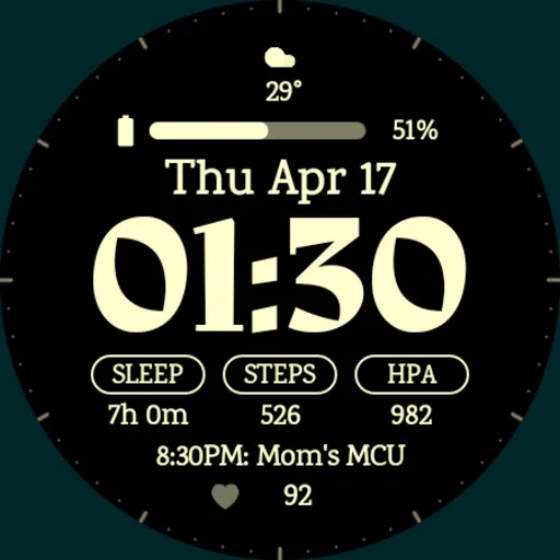 EXD158: Digital Watch Face screenshot 26
