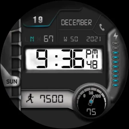 W-Design WOS052 - Watch Face screenshot 1