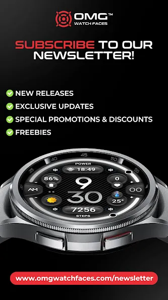 OMG 31 Digital Watch Face screenshot 8