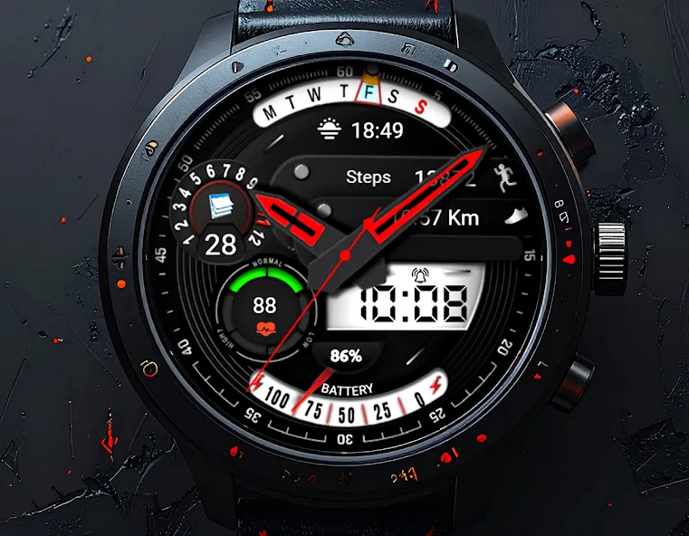 Analog Watchface FSW298 screenshot 2