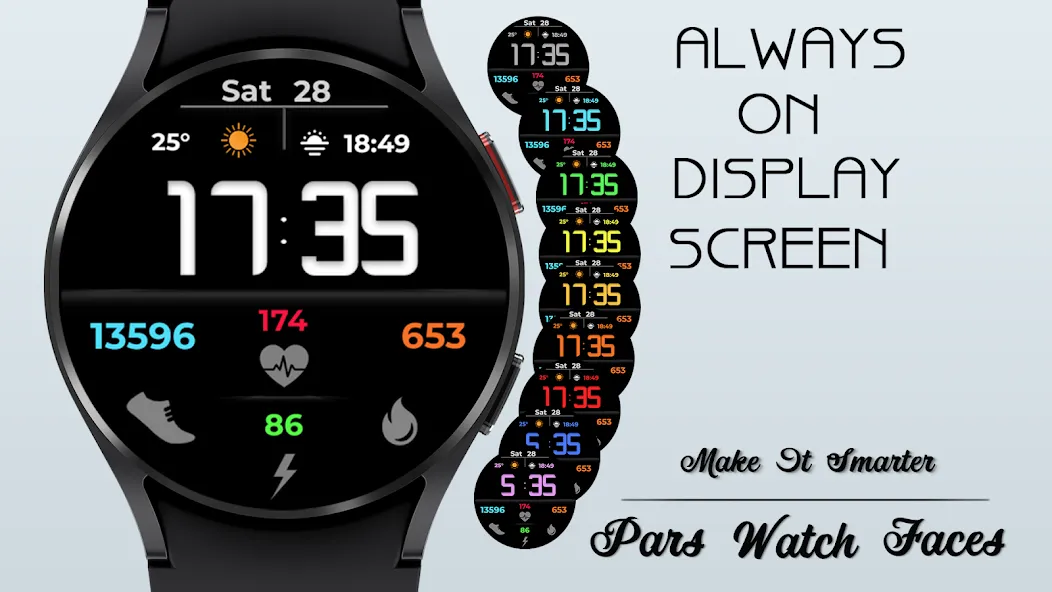 Vera Digital Watch Face screenshot 8