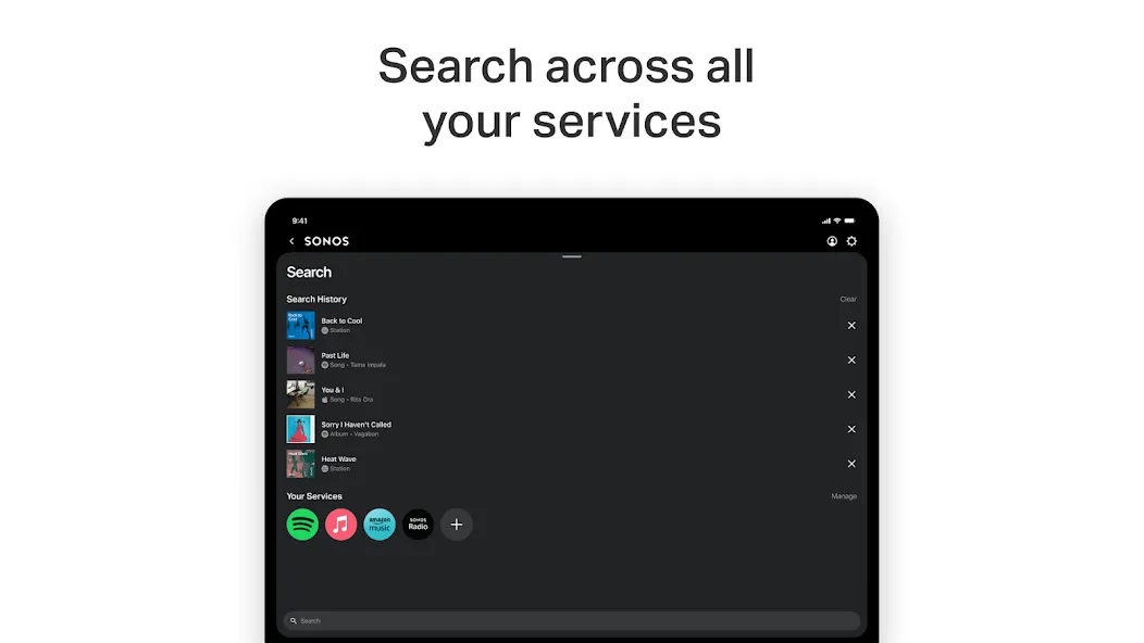 Sonos screenshot 11