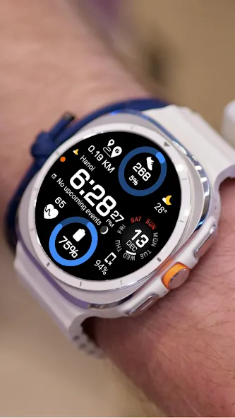 Digital Color WearOS NTV570 screenshot 13