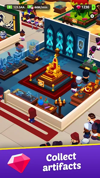 Idle Museum Tycoon: Art Empire screenshot 3
