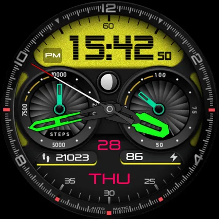 Colorful Hybrid Watch Face screenshot 38