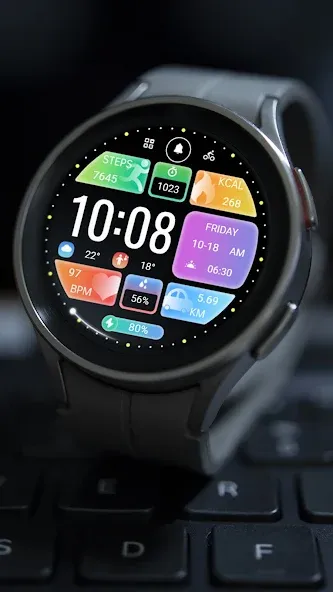 Colorful Widget Colorful Faces screenshot 5