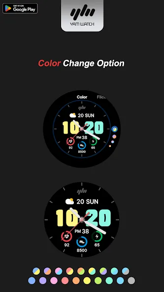 YamWatch Analog 13 screenshot 4