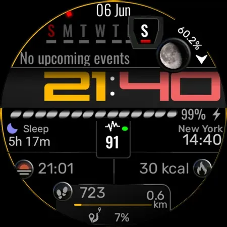 Digital Watch Face CRC087 screenshot 7