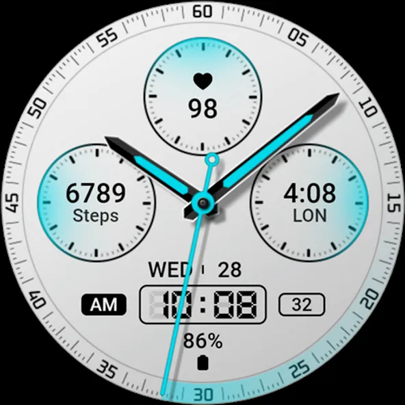 Watch face 10h08.com #126 screenshot 31