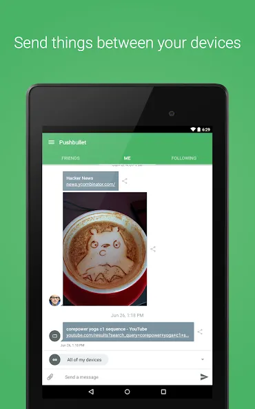 Pushbullet: SMS on PC and more screenshot 8