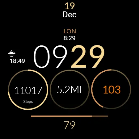 CC Clean 07 Watch Face screenshot 11
