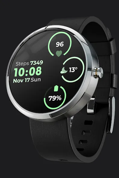CC Clean 16 Watch Face screenshot 1
