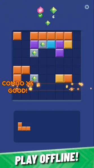 Block Blast: Puzzle Clássico screenshot 8