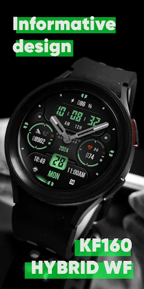 KF160 Watch face screenshot 7
