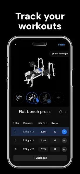 Symmetry: AI Gym Workout Log screenshot 4