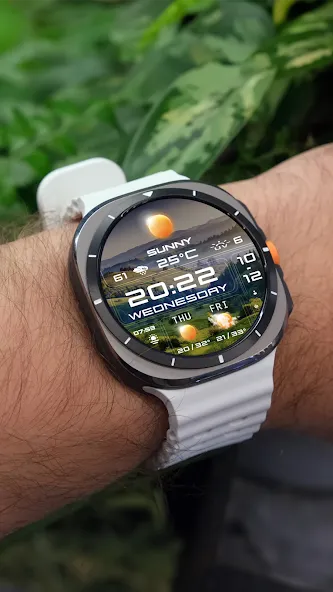 N-SPORT 758 Watch Face Wear OS screenshot 6