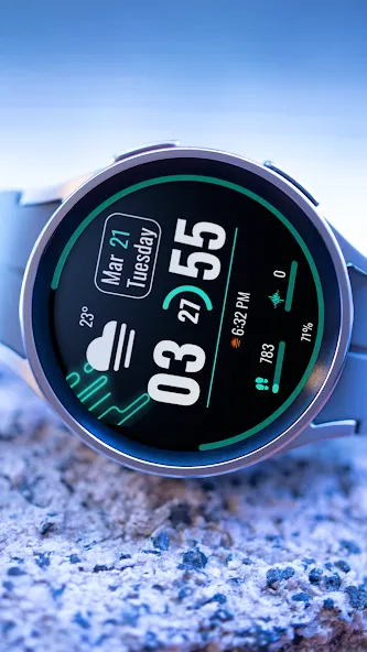 Minimalist Marvel Watch Face screenshot 2