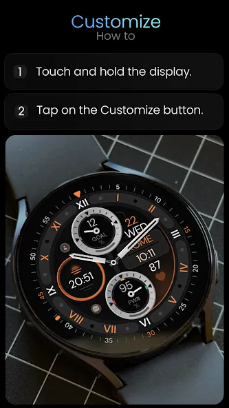 Dream 162 Bronze Watch Face screenshot 7