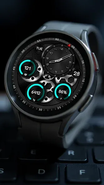 RUGAN Rotary URX82 Watch face screenshot 4