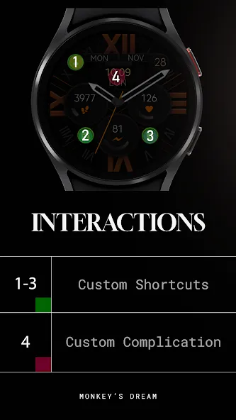 Dream 43 analog watch face screenshot 8