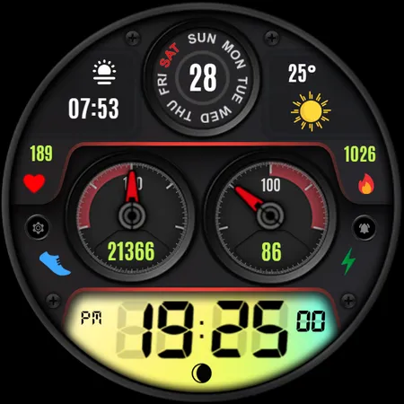Adore Digital Watch Face screenshot 30