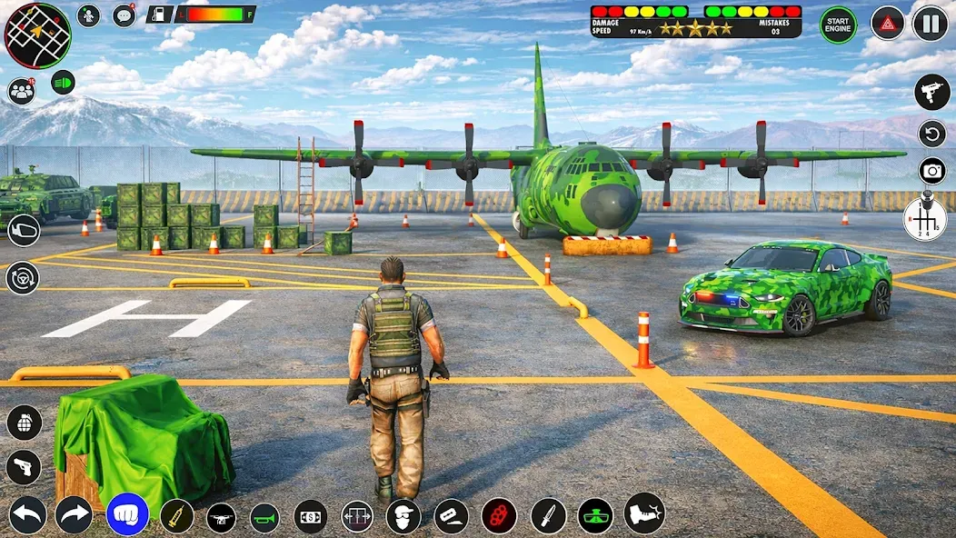 Army Vehicle Transport Cargo screenshot 1