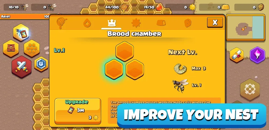 Pocket Bees: Colony Simulator screenshot 3