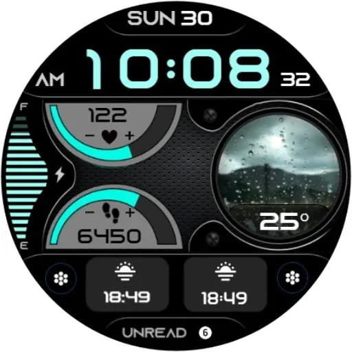 Lunar Moon Phase Digital ECO45 screenshot 21