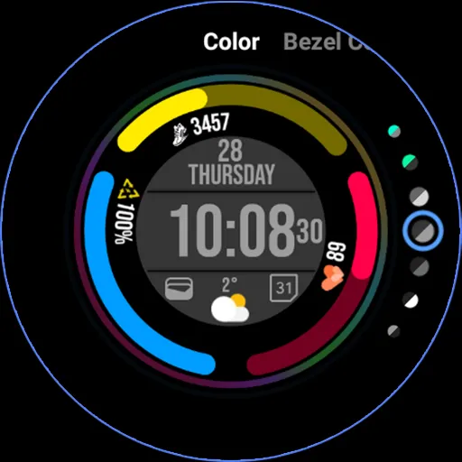 Digital Watch Face MB380 screenshot 27
