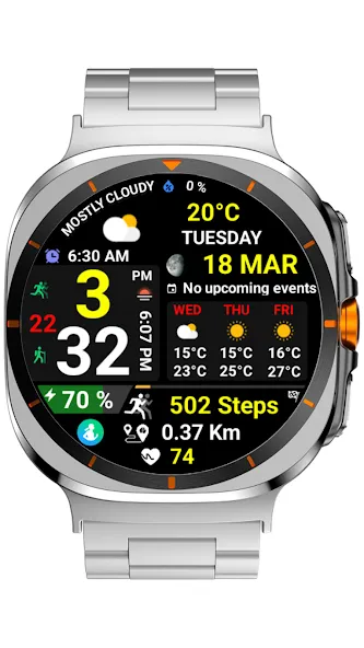 Digital Weather D Sport NTV580 screenshot 14