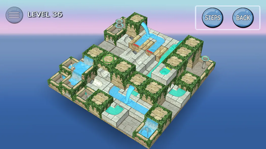 Flow Water Fountain Puzle 3D screenshot 8