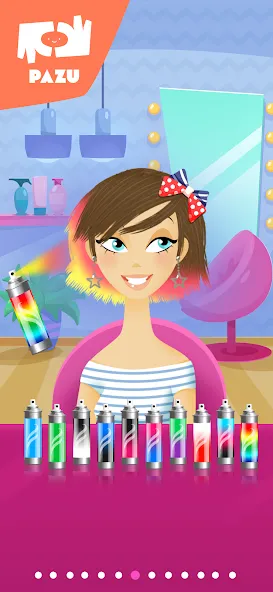 Salão de cabeleireiro meninas screenshot 7