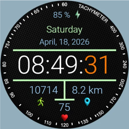 Iris583 Crisp Digital Watch screenshot 26