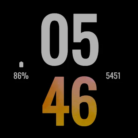 DigitGlow Watch Face screenshot 40