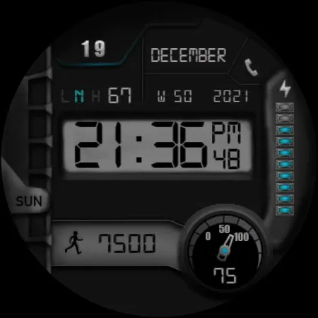W-Design WOS052 - Watch Face screenshot 3