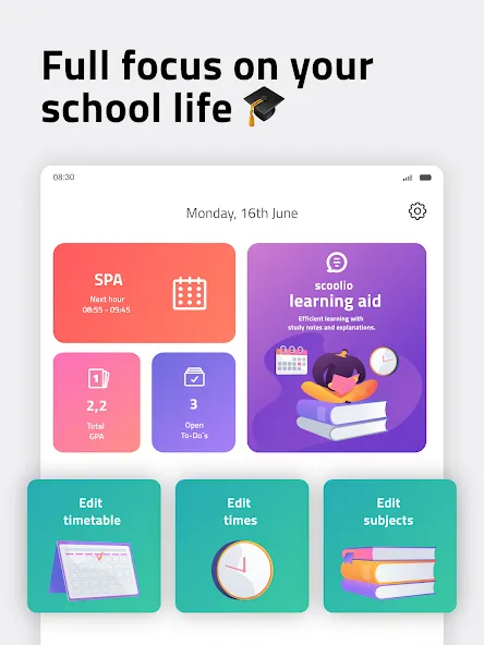 scoolio Pro - school planner screenshot 7